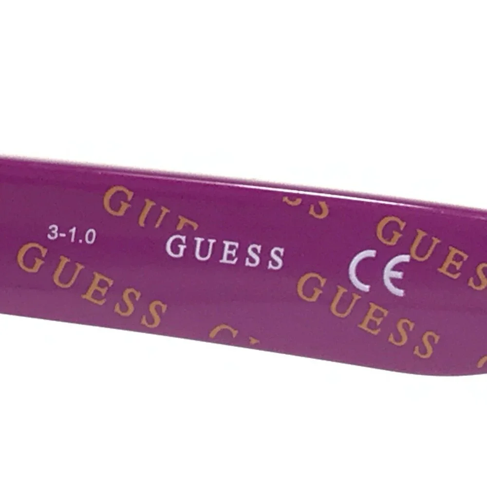 Guess Eyeglasses Frames GU9192 056 Purple Tortoise Cat Eye Round 47-16-130